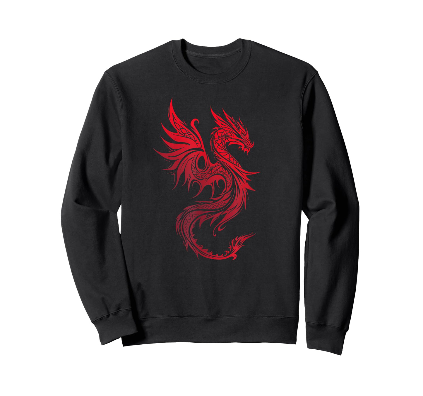 Beautiful Celtic Tribal Dragon Fantasy Art T-Shirt