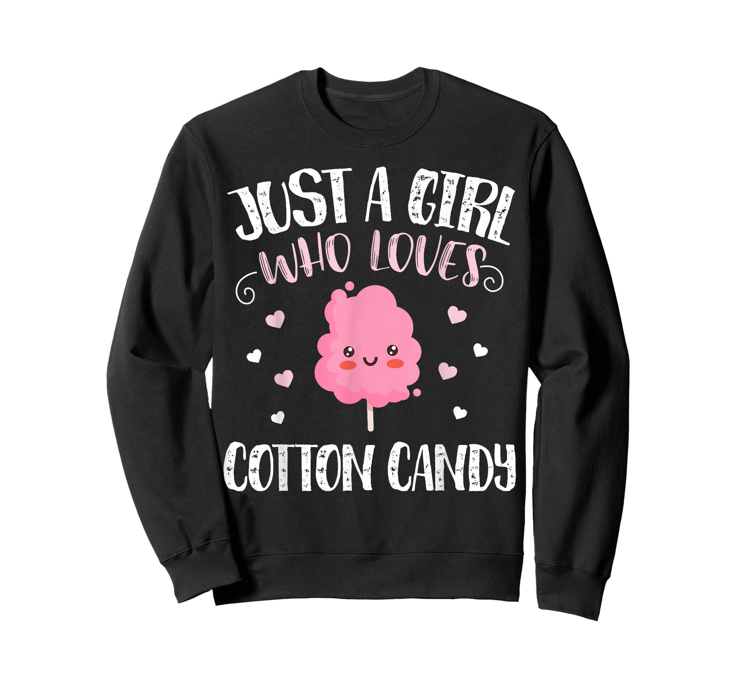 Just A Girl Who Loves Cotton Candy - Funny Cotton Candy T-Shirt