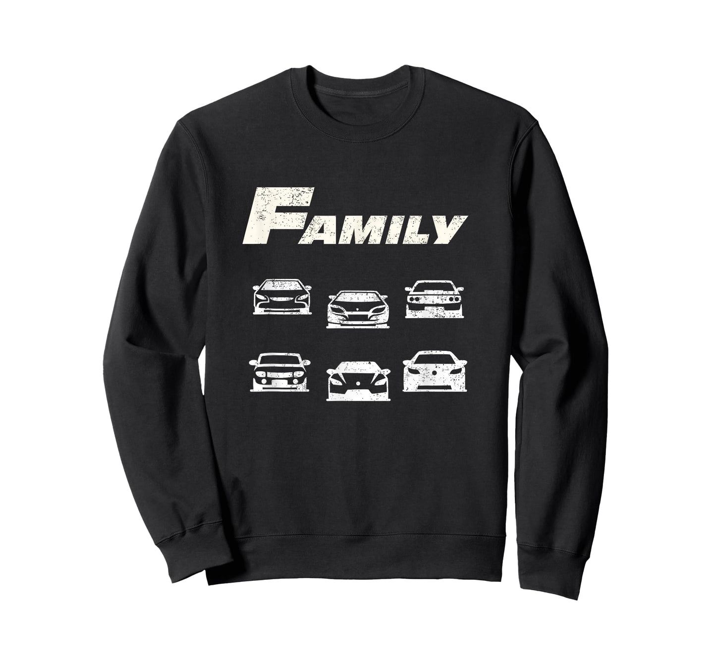 Fast Car Family Funny T-Shirt