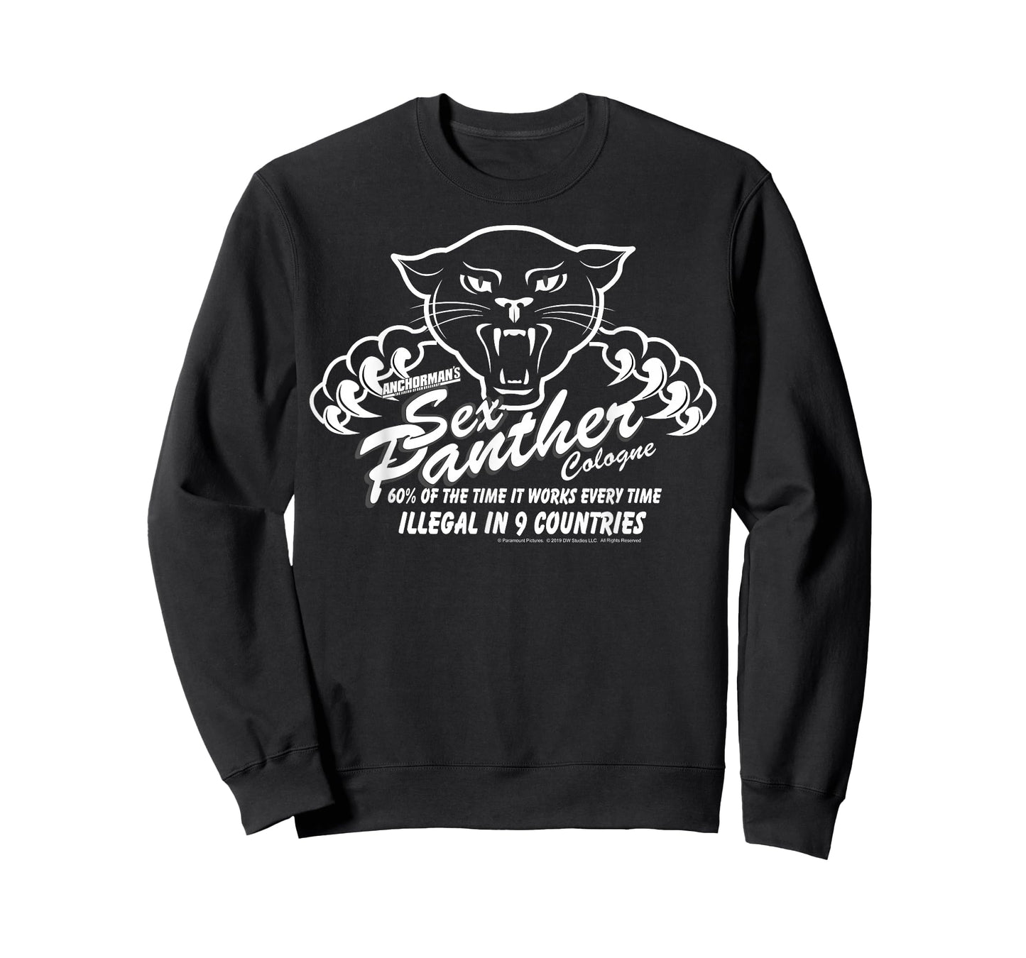Anchorman Sex Panther Cologne Illegal in 9 Countries T-Shirt