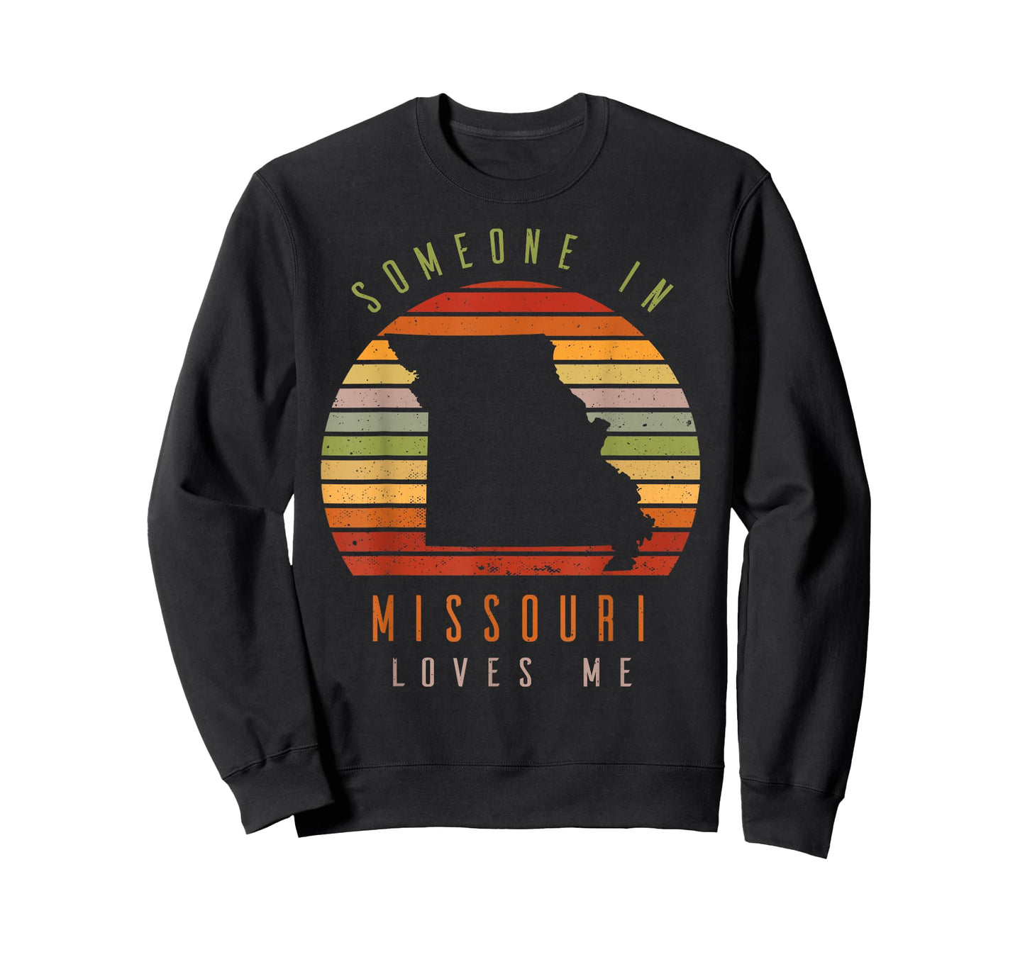 Someone in Missouri Loves Me Vintage State Retro T-Shirt