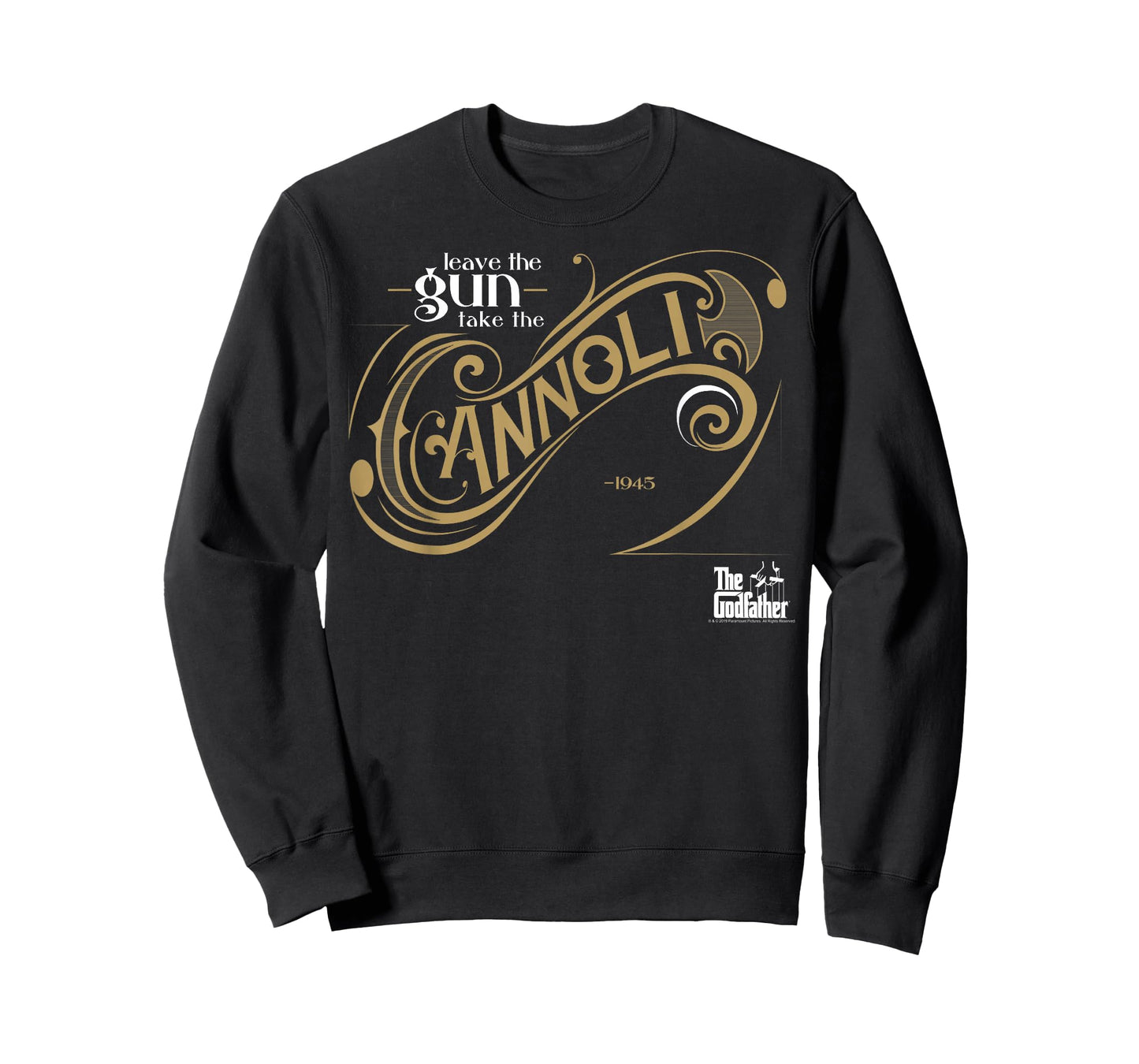 The Godfather Leave The Gun Take The Cannoli T-Shirt Small