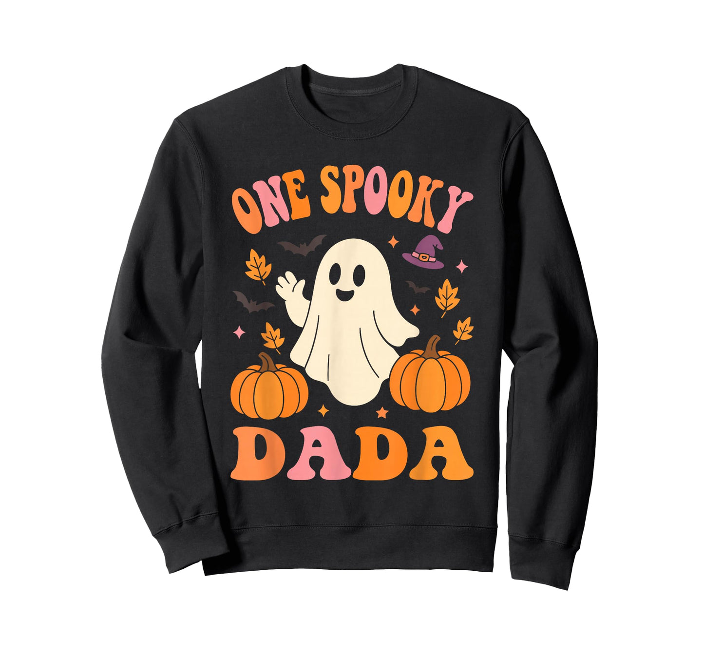 One Spooky Dada Matching Family Halloween Costumes T-Shirt