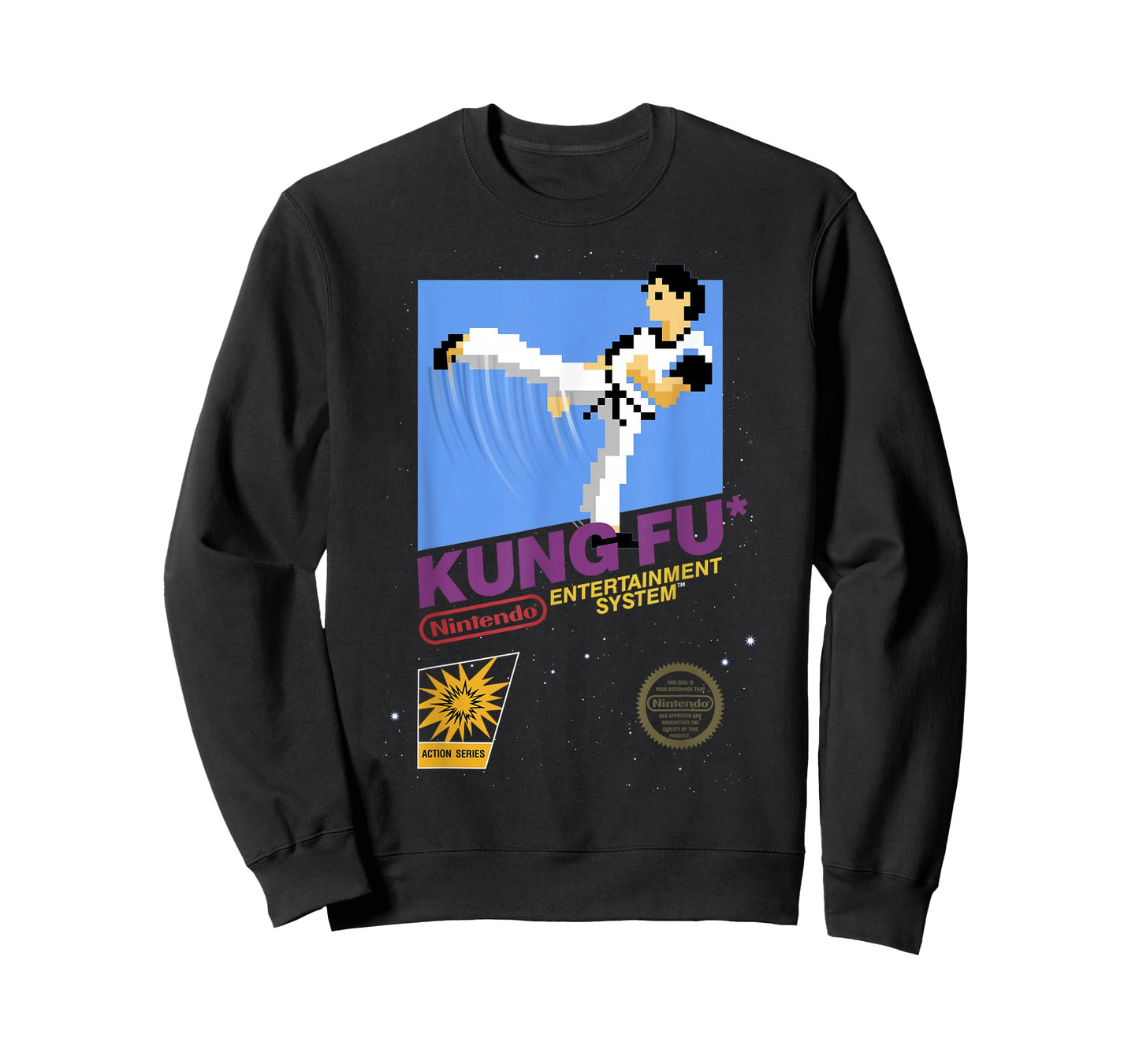 Nintendo NES Kung Fu Action Series Retro Graphic T-Shirt T-Shirt