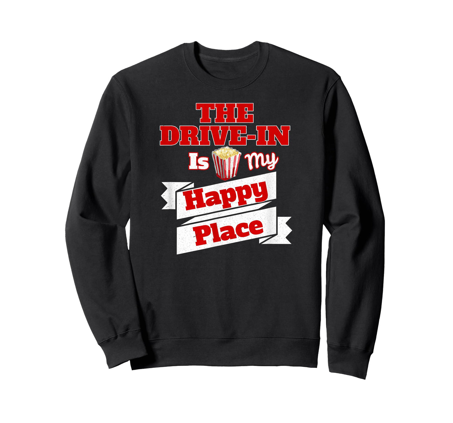 The Drive-In Is My Happy Place T Shirt Love Movies T Shirts T-Shirt