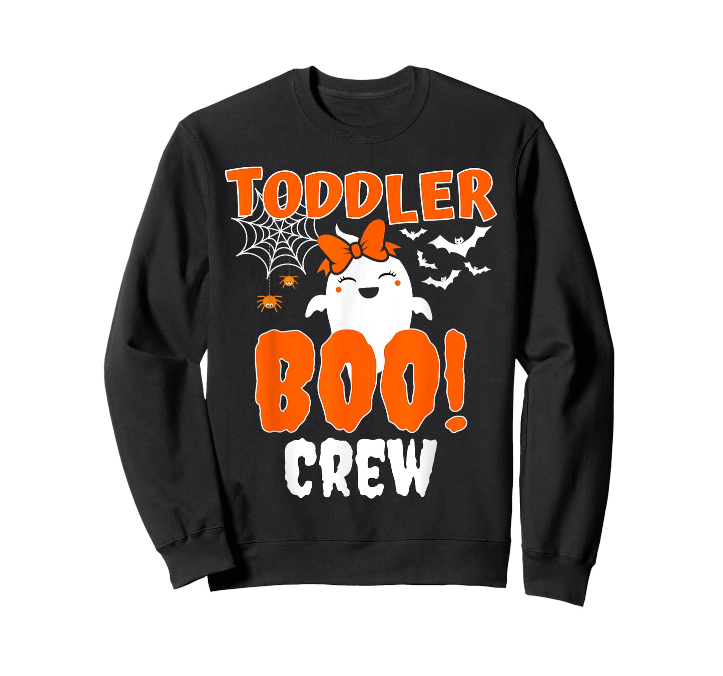 Girl Toddler Boo Crew Daycare Teacher Halloween Party T-Shirt