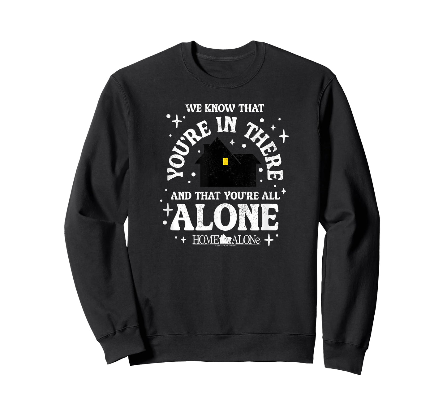 Home Alone You’re in There Quote Design T-Shirt