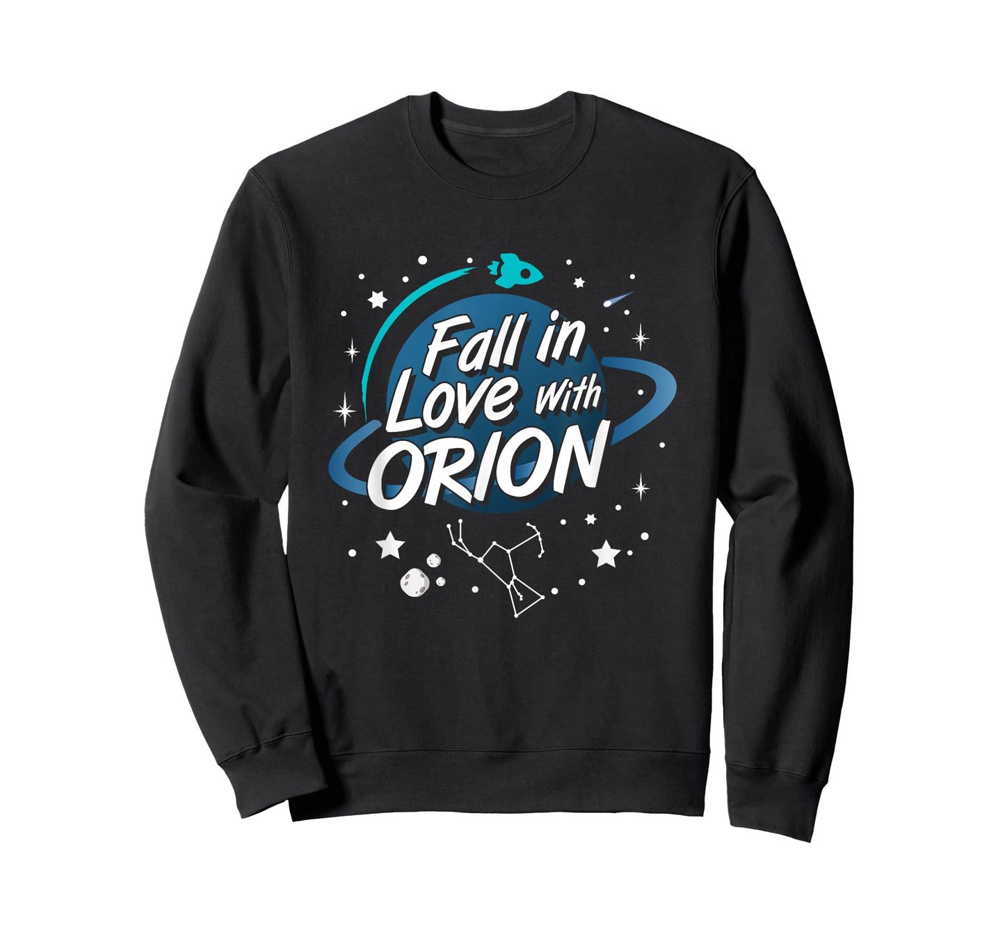Fall in Love with Orion Constellation Astrology Novelty Gift T-Shirt