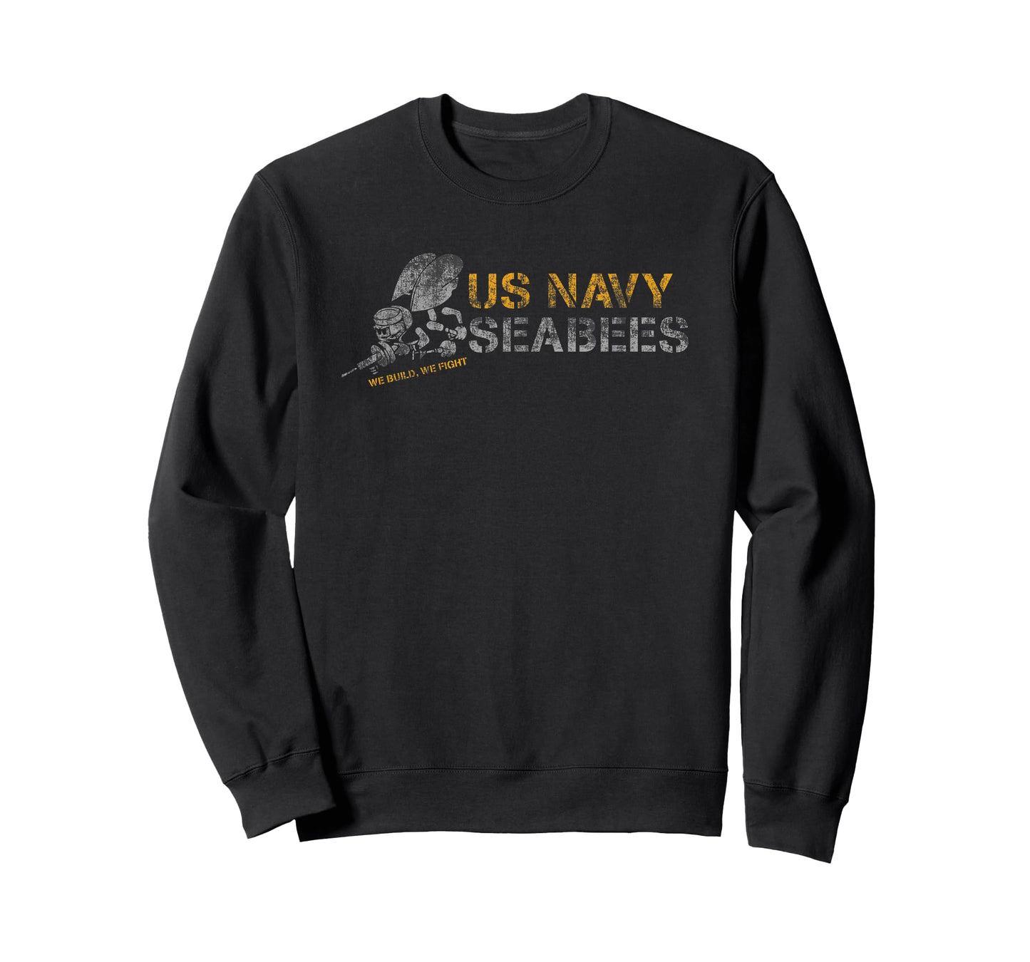 US Navy Seabees WE Build, WE Fight US Navy T-Shirt