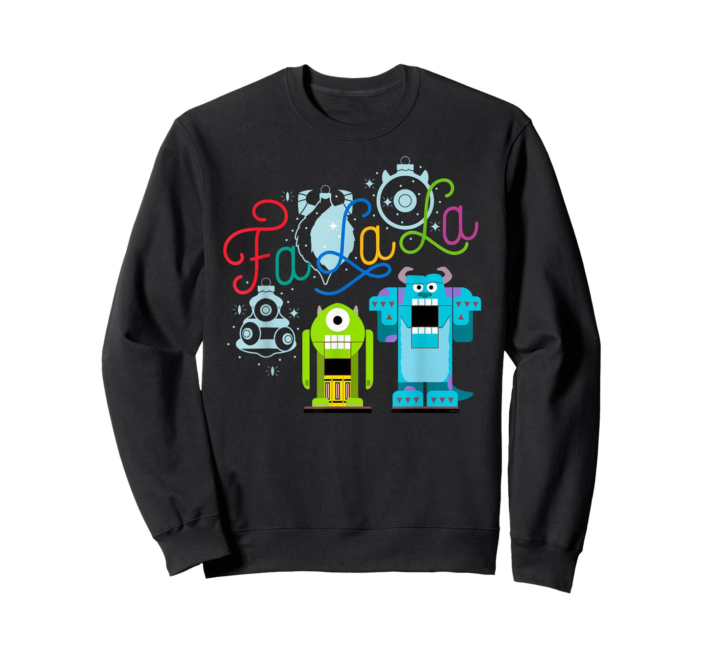 Disney PIXAR Monsters Inc. Mike & Sully Fa La La Holiday T-Shirt