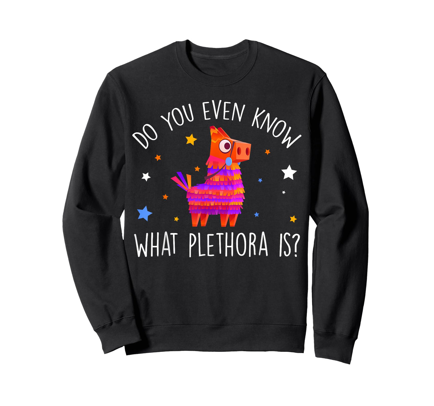 Do You Even Know What Plethora Is Decorated Piñata T-Shirt