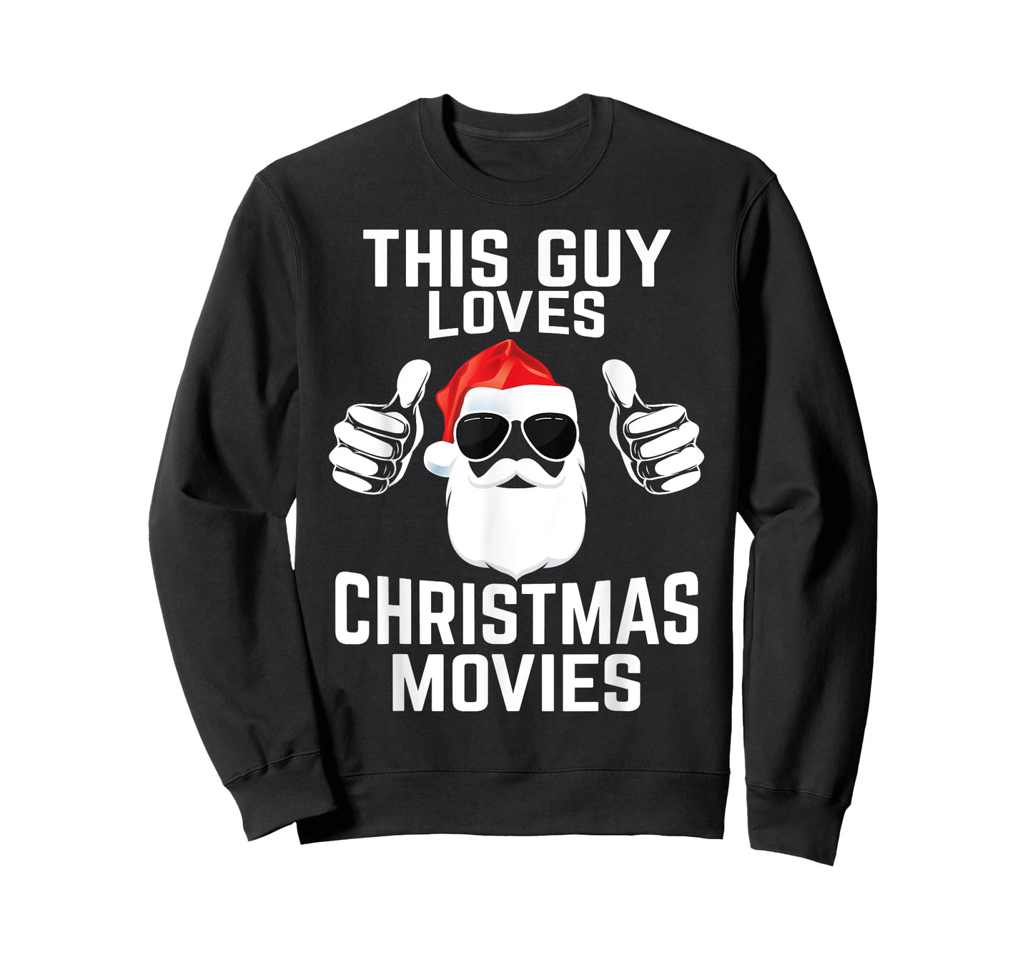 This Guy Loves Christmas Movies Shirt Men Funny Xmas Movies T-Shirt