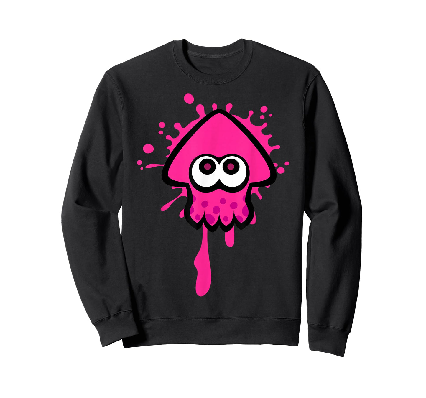 Nintendo Splatoon Pink Inkling Squid Splat Graphic T-Shirt T-Shirt