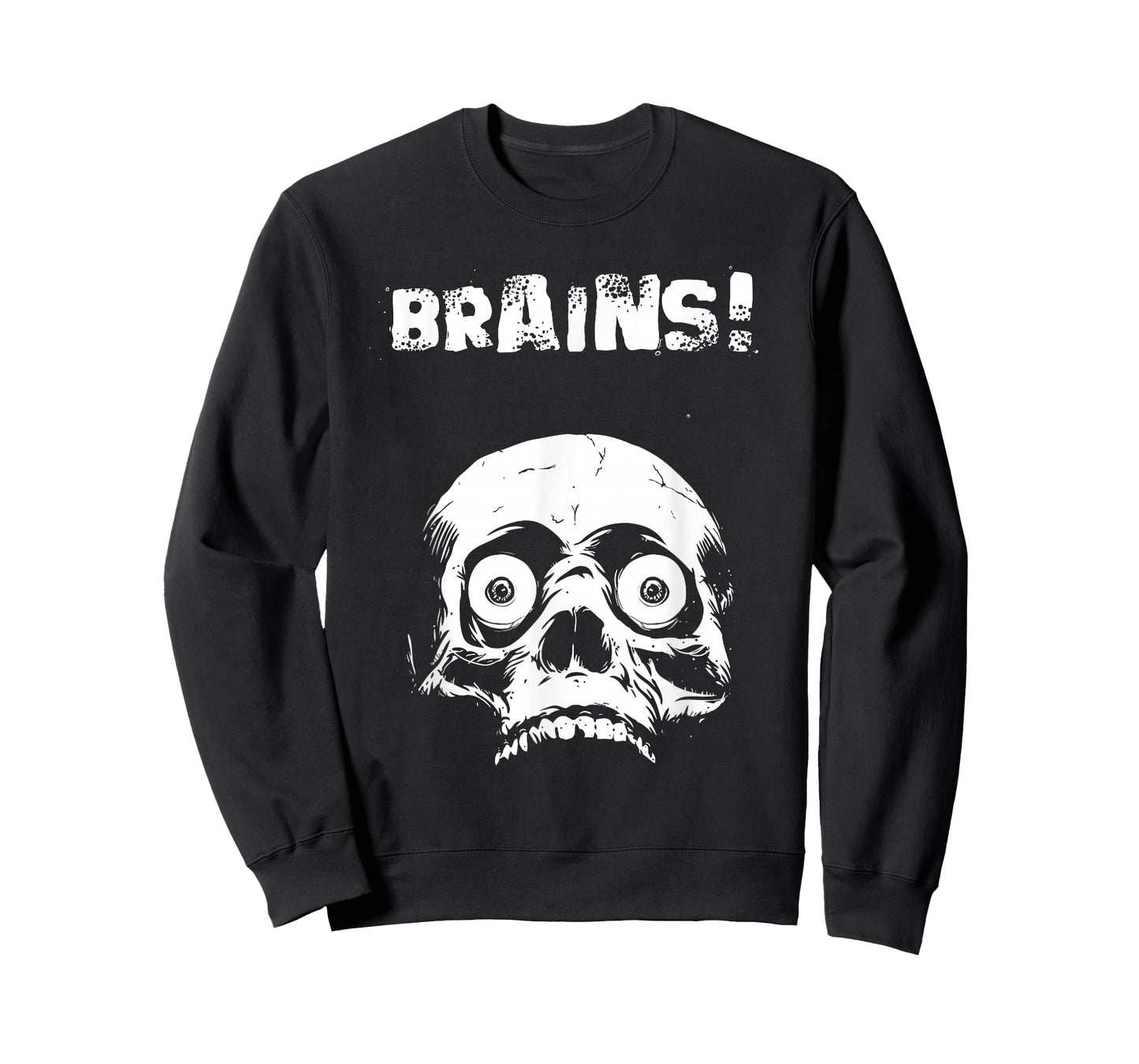 The Zombie T-Shirt & Gifts Company Unisex-Adults, Unisex-Kids Black Halloween Zombie T-Shirt