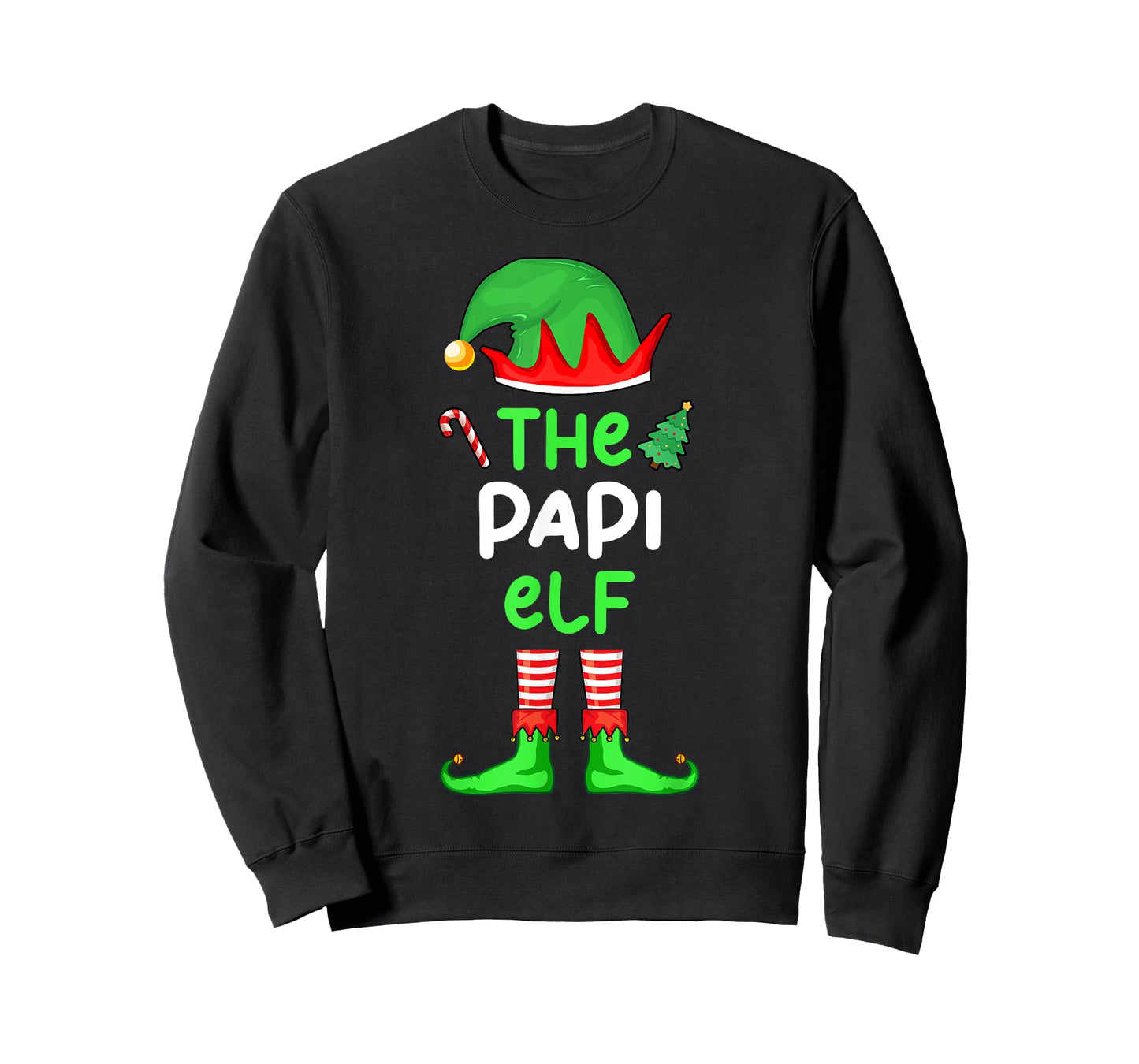 I'm The Papi Elf Christmas Family Matching Pajama T-Shirt