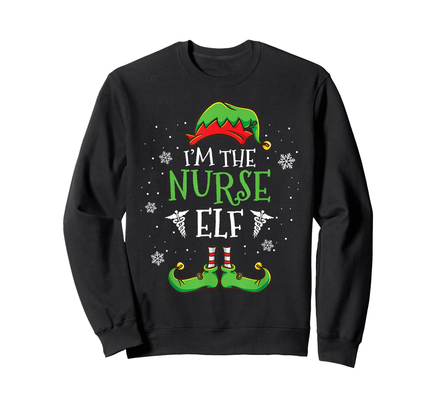 Im The Nurse Elf Christmas T-Shirt