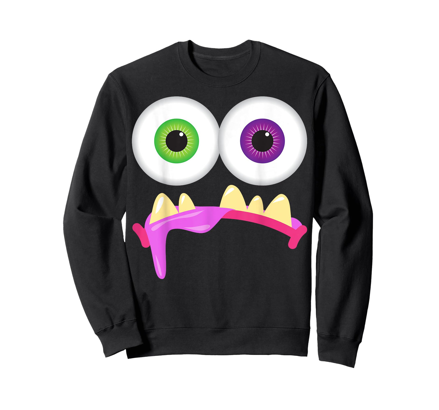 Cute Monster Face Men's Women's Goofy Costume Halloween T-Shirt