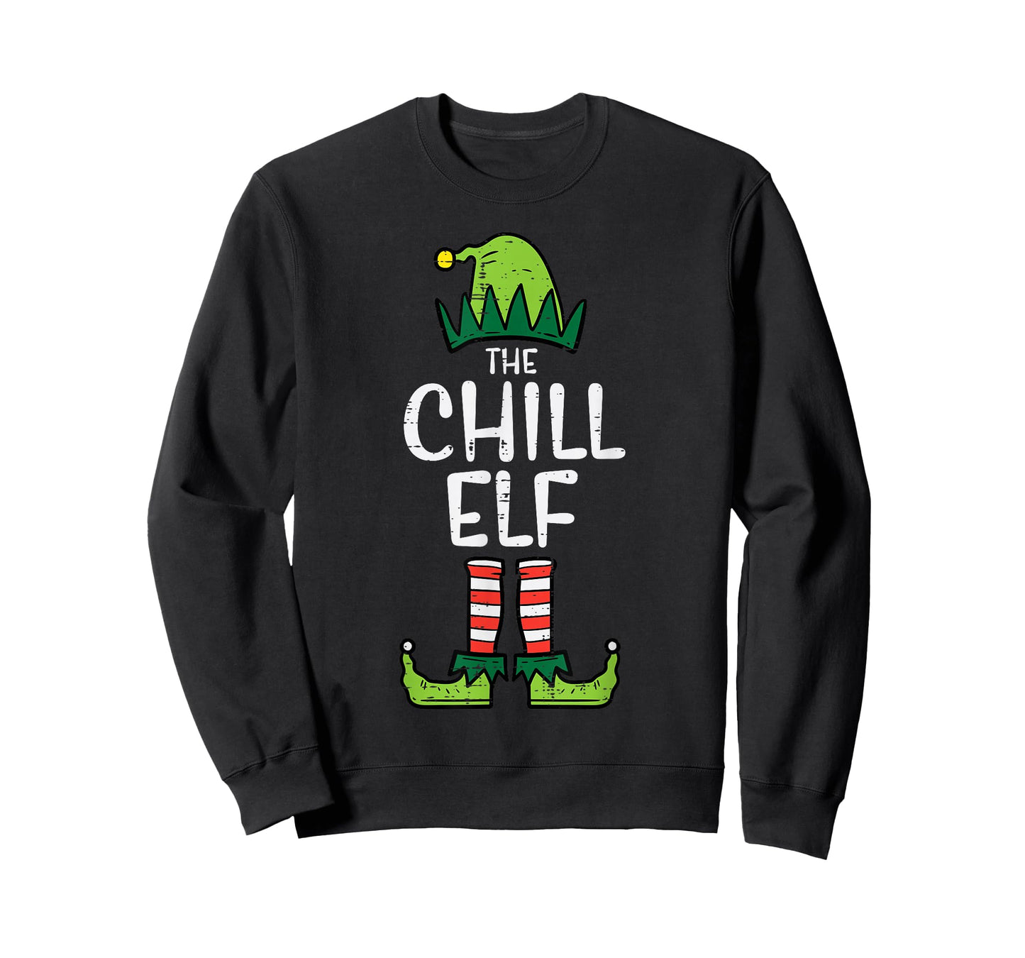 Chill Elf Xmas Matching Christmas For Family T-Shirt