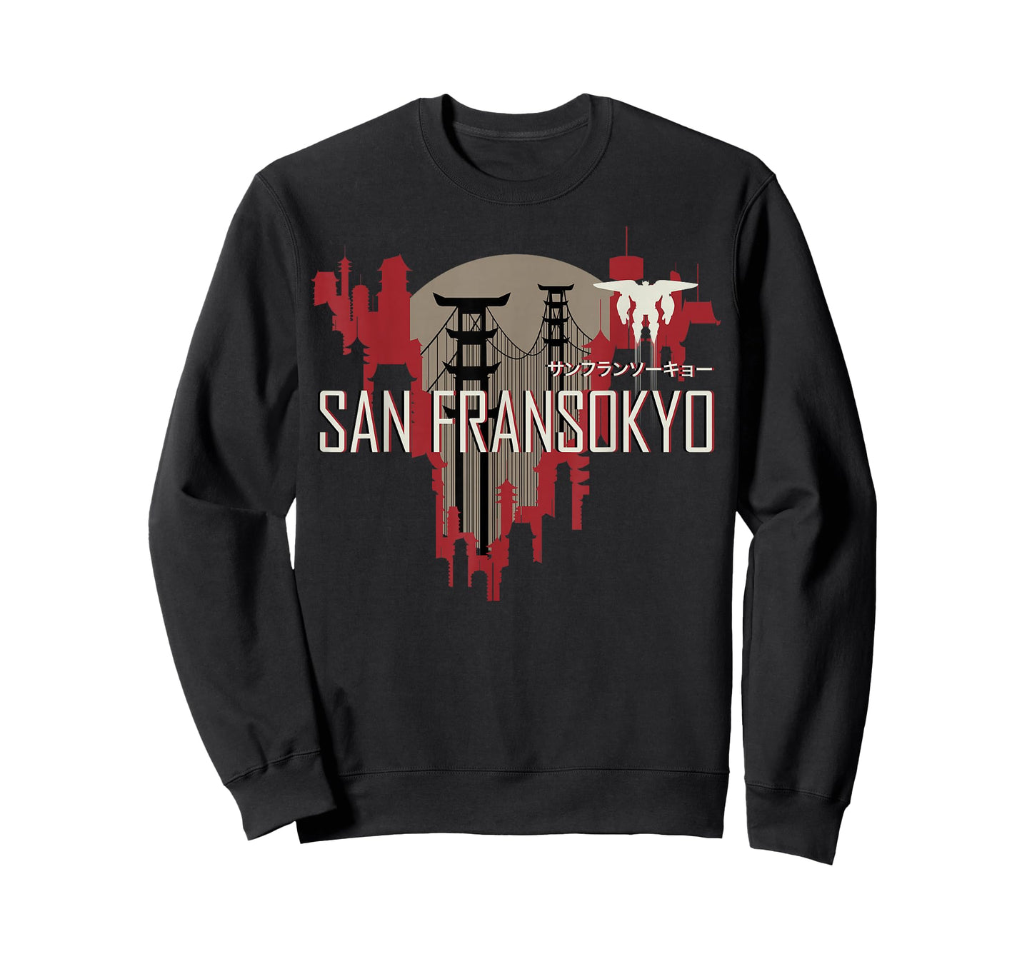 Disney Big Hero 6 San Fransokyo Skyline Silhouette T-Shirt