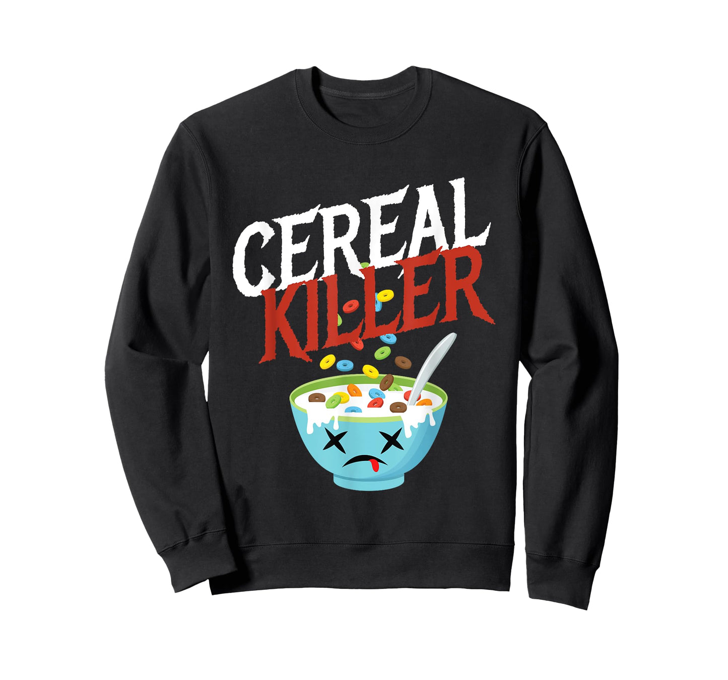 Cereal Killer I Costume Breakfast Cereal Halloween Party T-Shirt