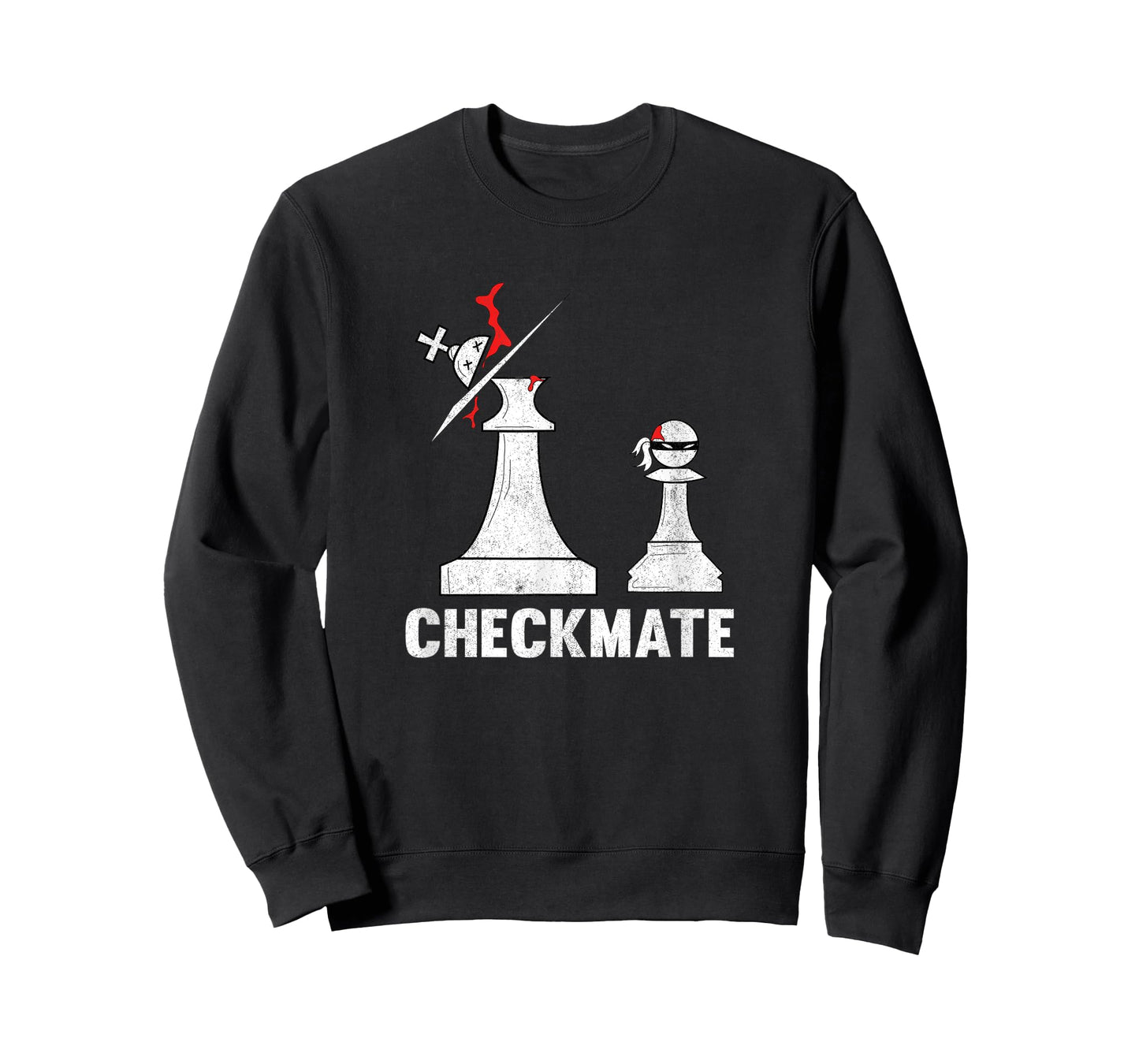 Chess Ninja Funny Pawn Chackmate King Chess Player T-Shirt