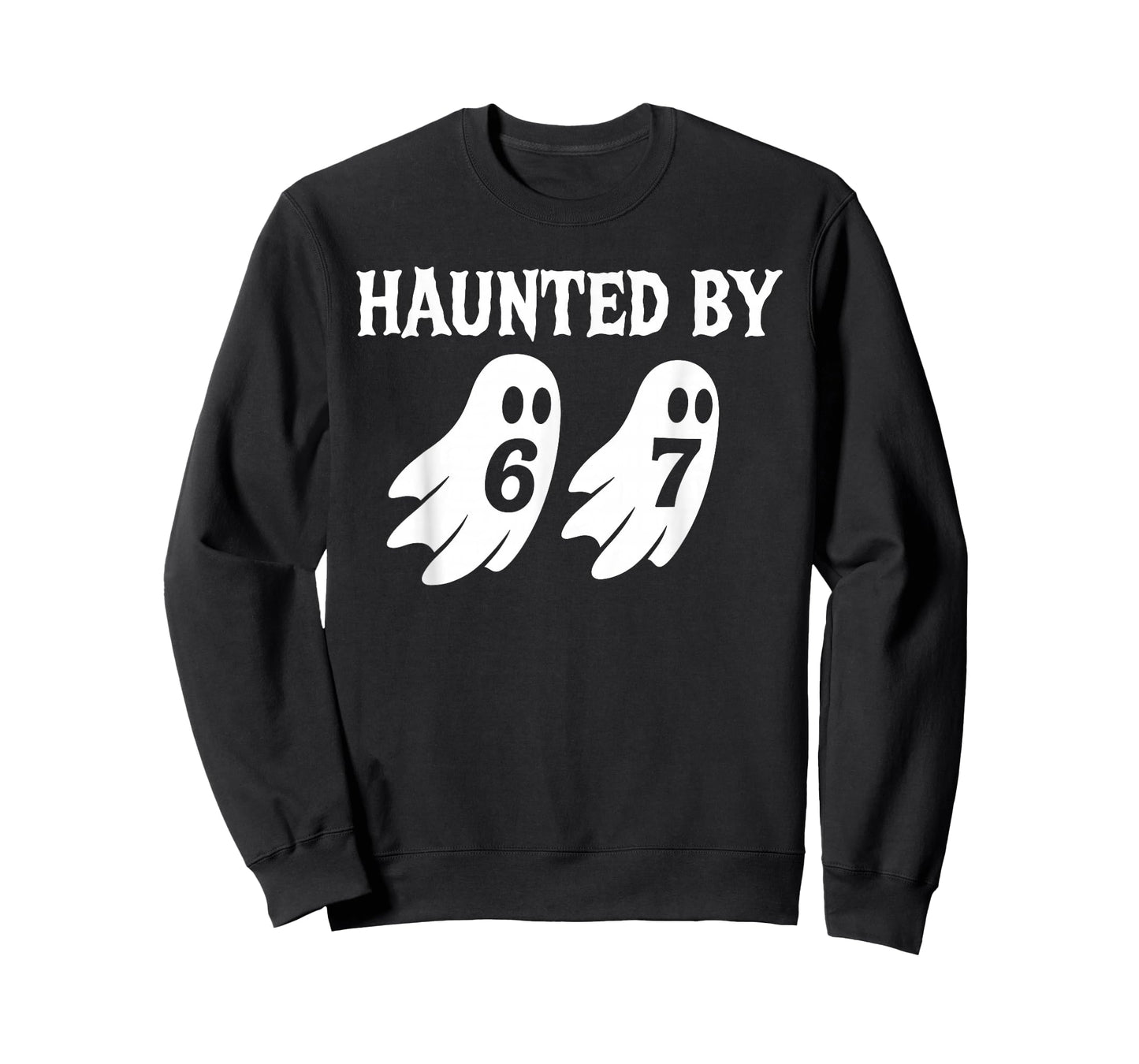 Halloween Haunted by 6-7 Meme Men Women Kids Six Seven 67 T-Shirt