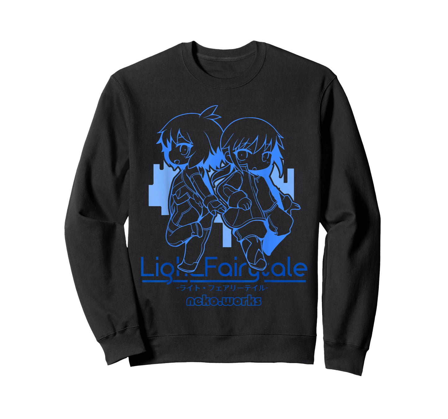 Light Fairytale - Chibi Haru & Kuroko (Front Only) T-Shirt