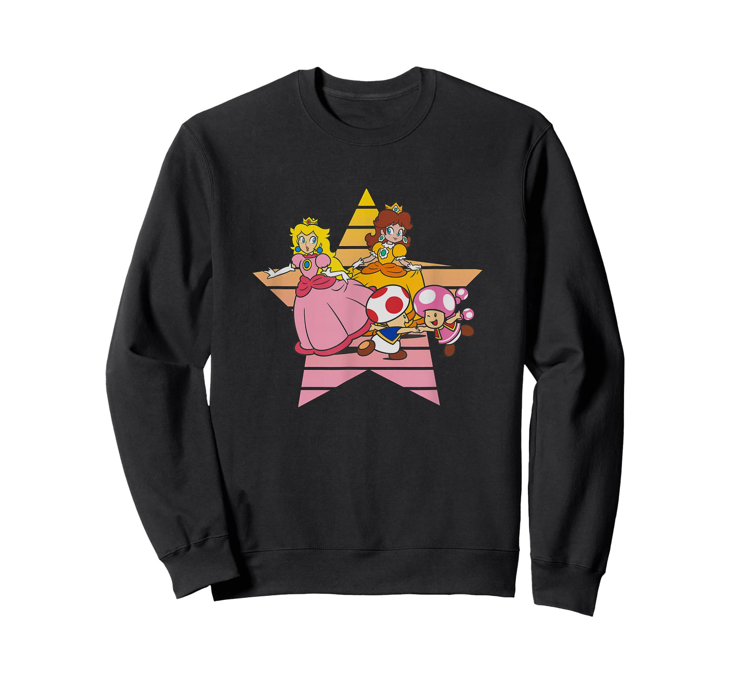Super Mario Bros Princess Peach & Daisy Fun Toads Vintage T-Shirt
