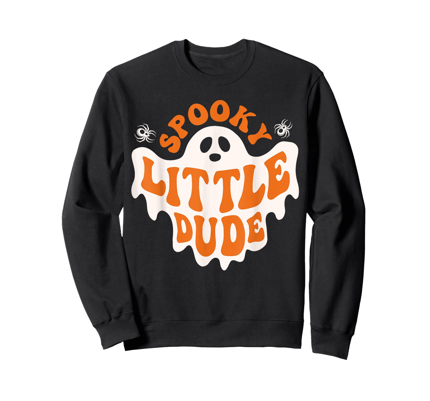 Spooky Little Dude Ghost Boo Halloween Toddler Boys Girls T-Shirt