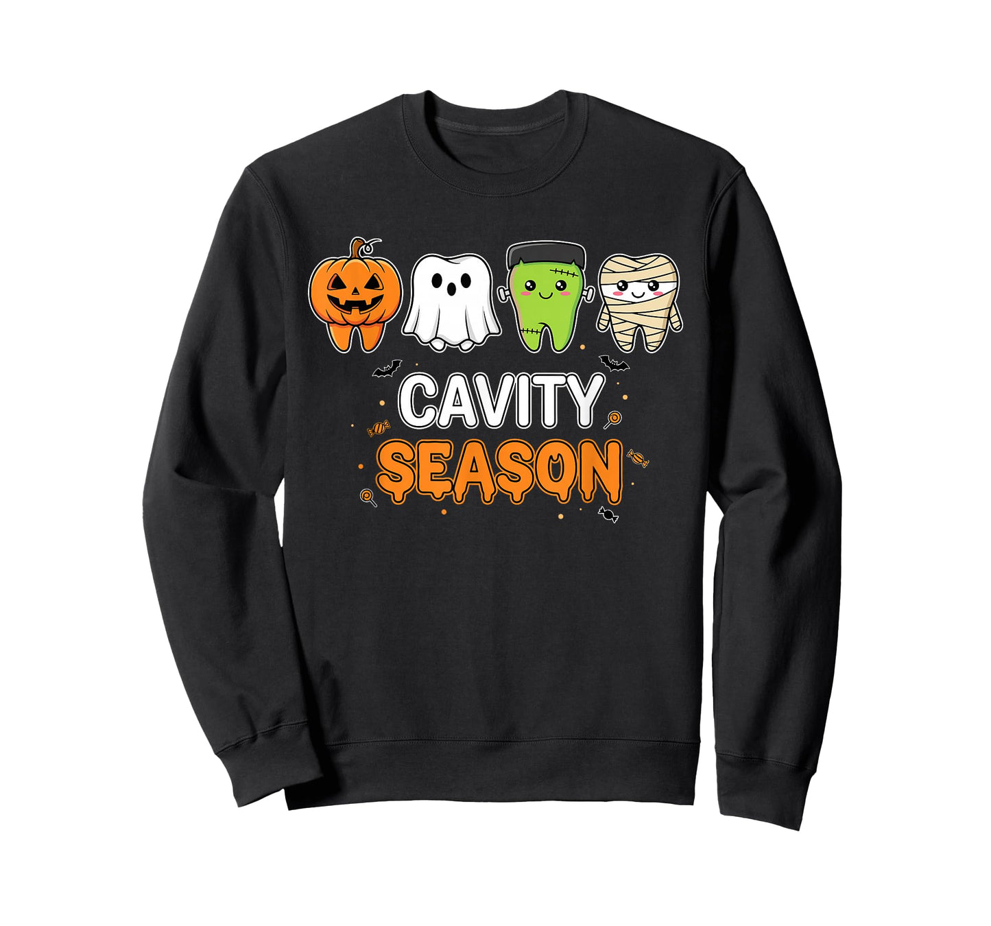 Cavity Season Cute Tooth Halloween Dentist Hygienist T-Shirt