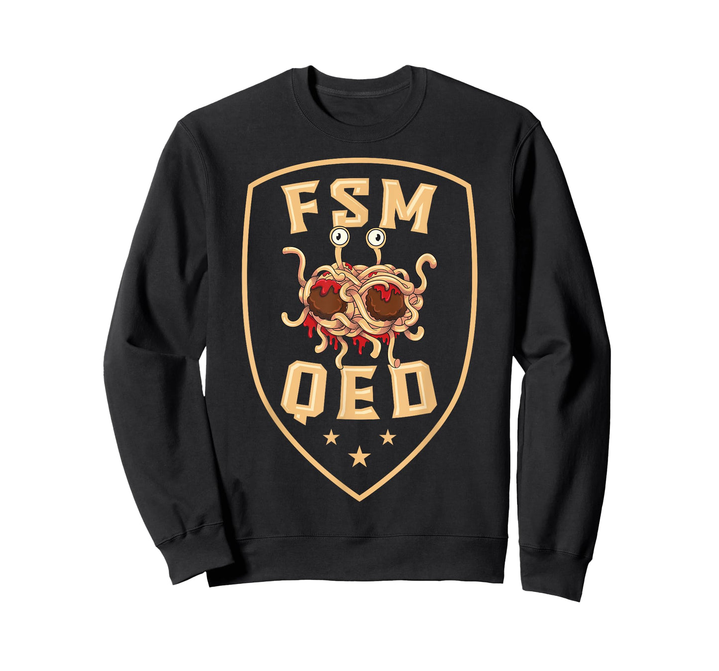 Flying Spaghetti Monster Pastafari Pastafarian FSM QED T-Shirt
