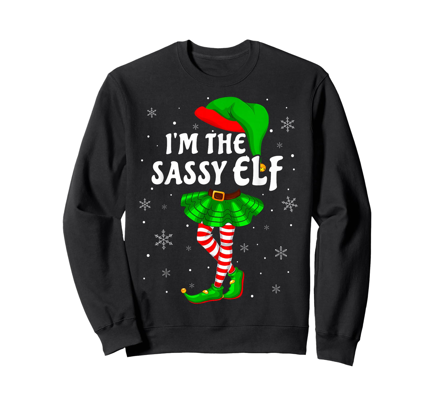Christmas Crew Elf for Girls Boys Women Men Matching Xmas T-Shirt