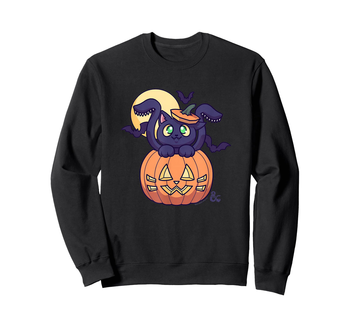 Dungeons & Dragons Halloween Chibi Displacer Beast Pumpkin T-Shirt