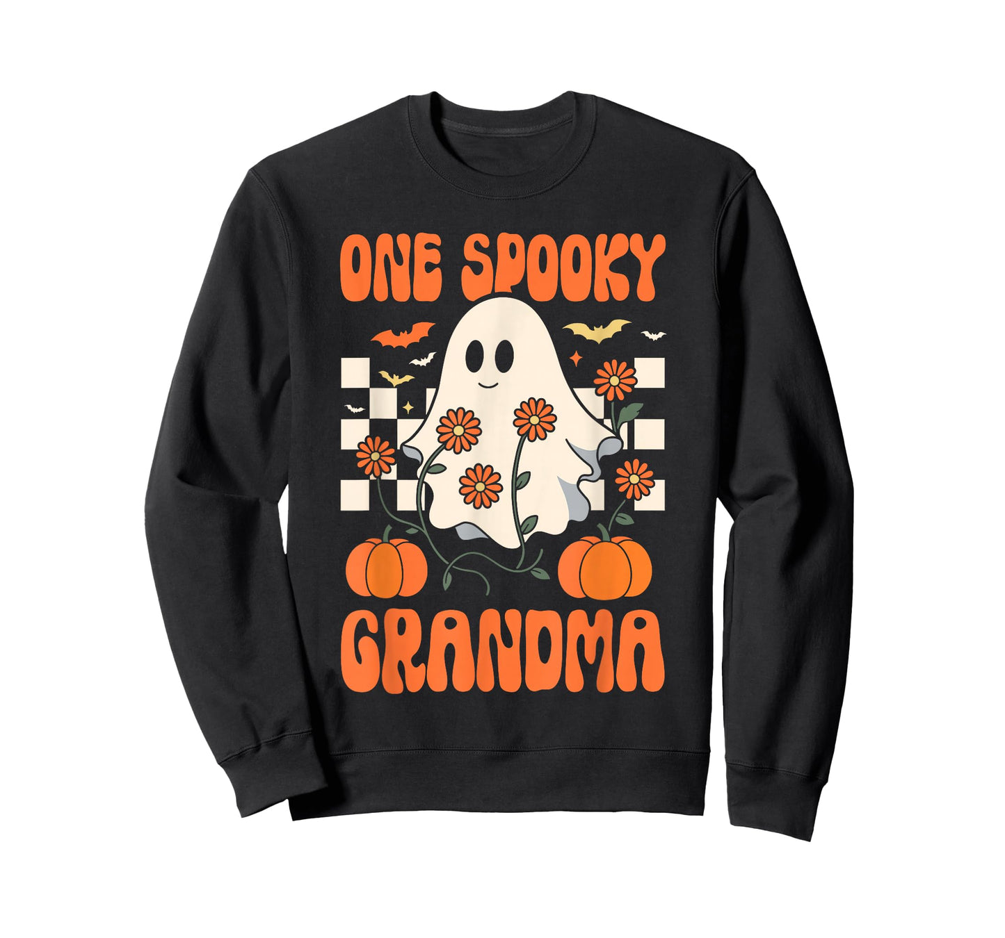 One Spooky Grandma Matching Family Halloween Costumes T-Shirt