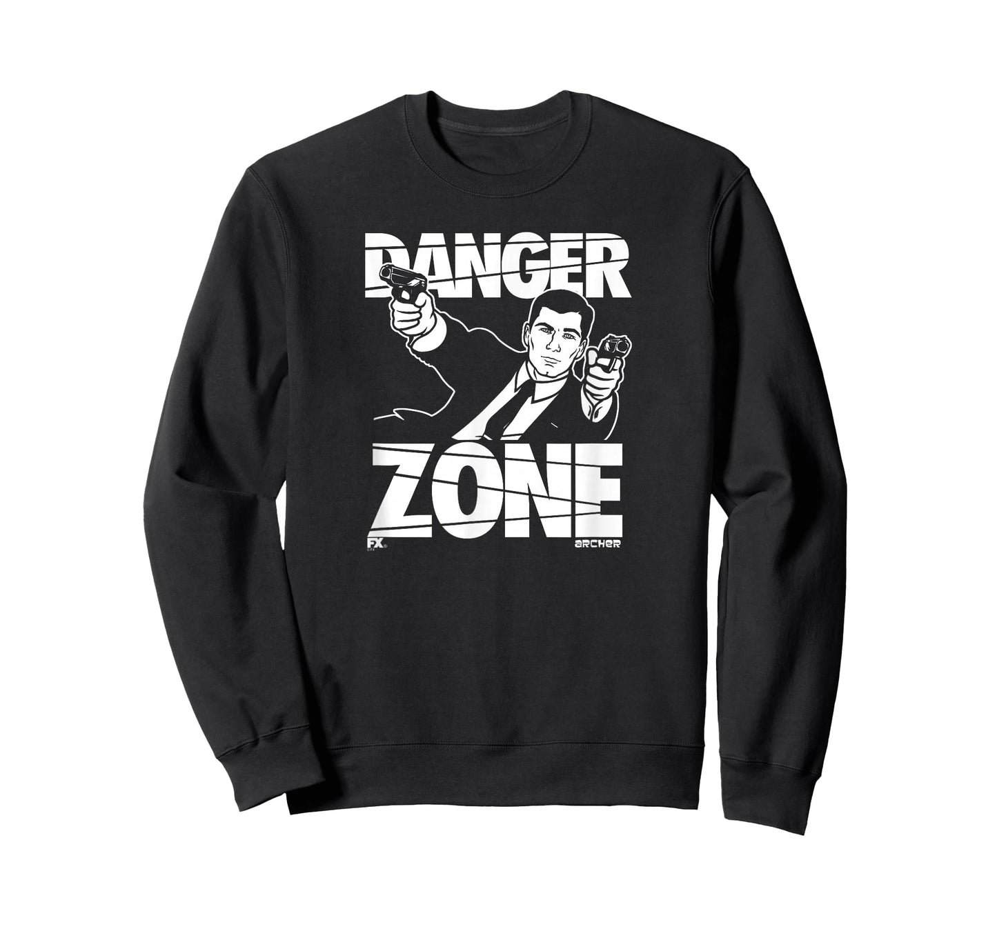 Archer Danger Zone Sterling Archer Spy Cartoon T-Shirt