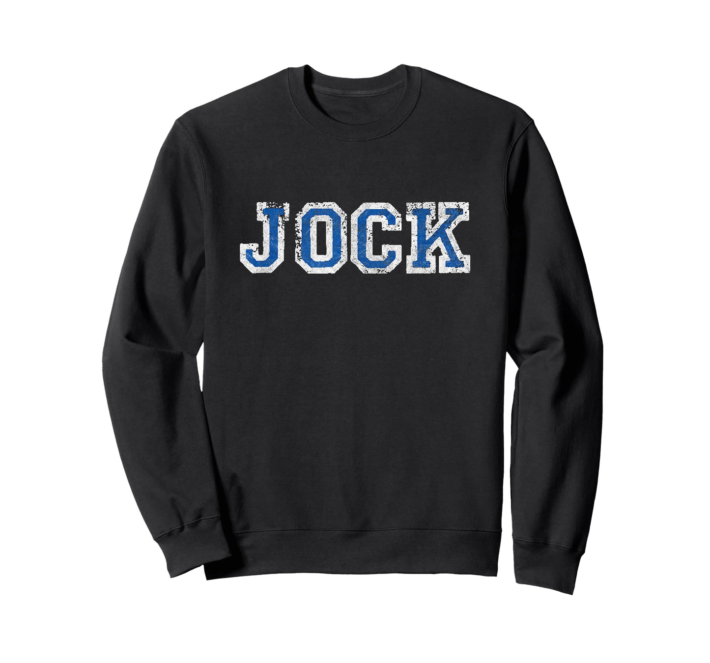 JOCK retro varsity distressed sports player cosplay college T-Shirt