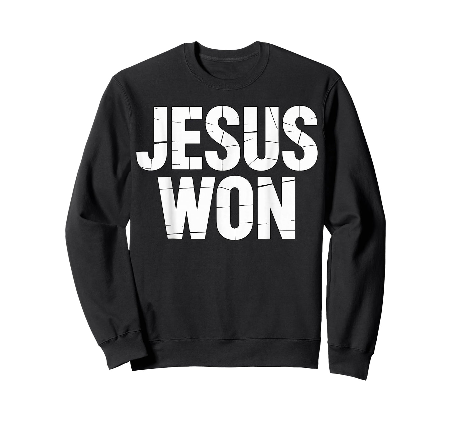 Jesus Won Christian Quote T-Shirt