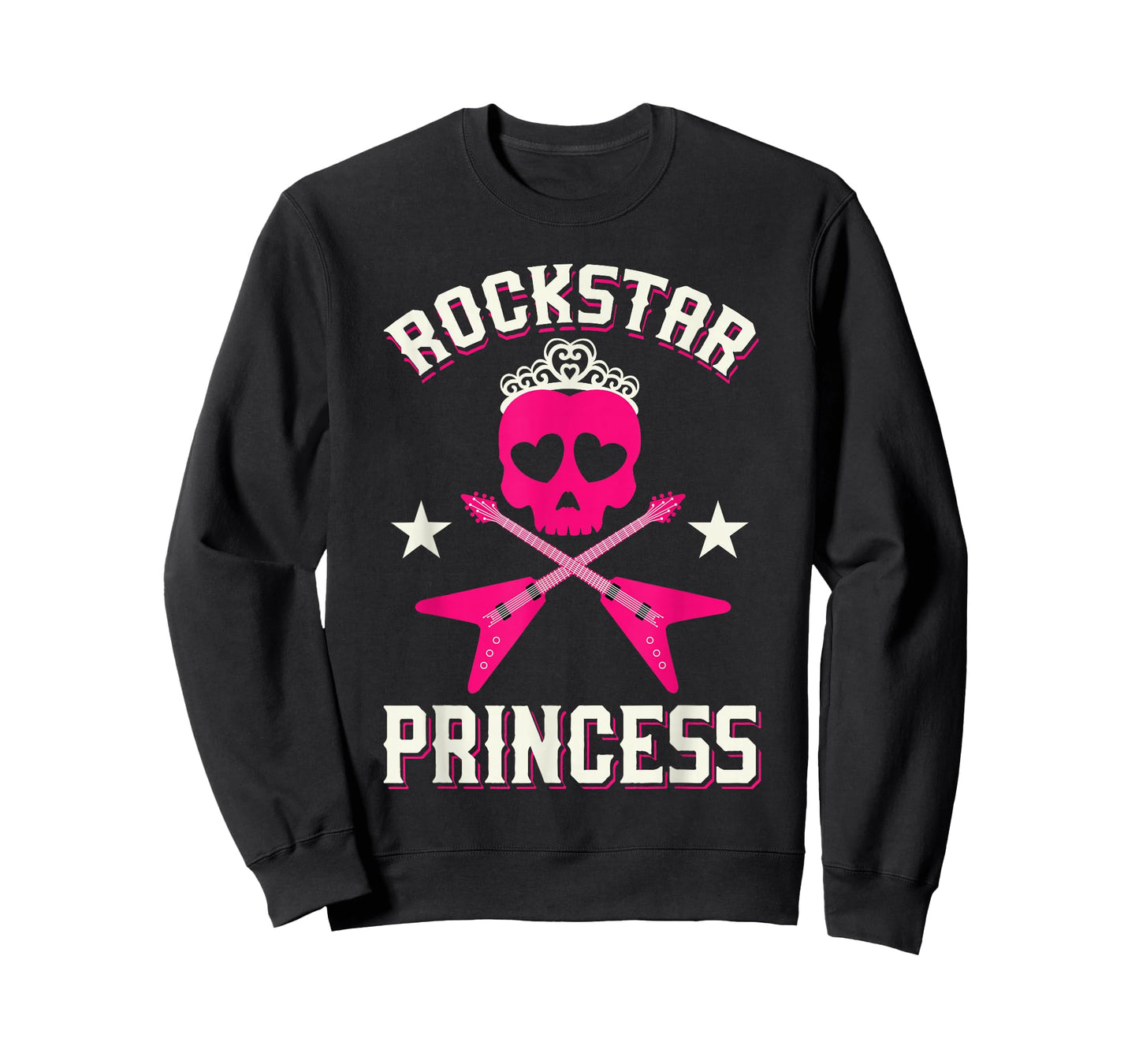 Rockstar Princess Shirt | Cute Girls Rockers T-shirt Gift T-Shirt