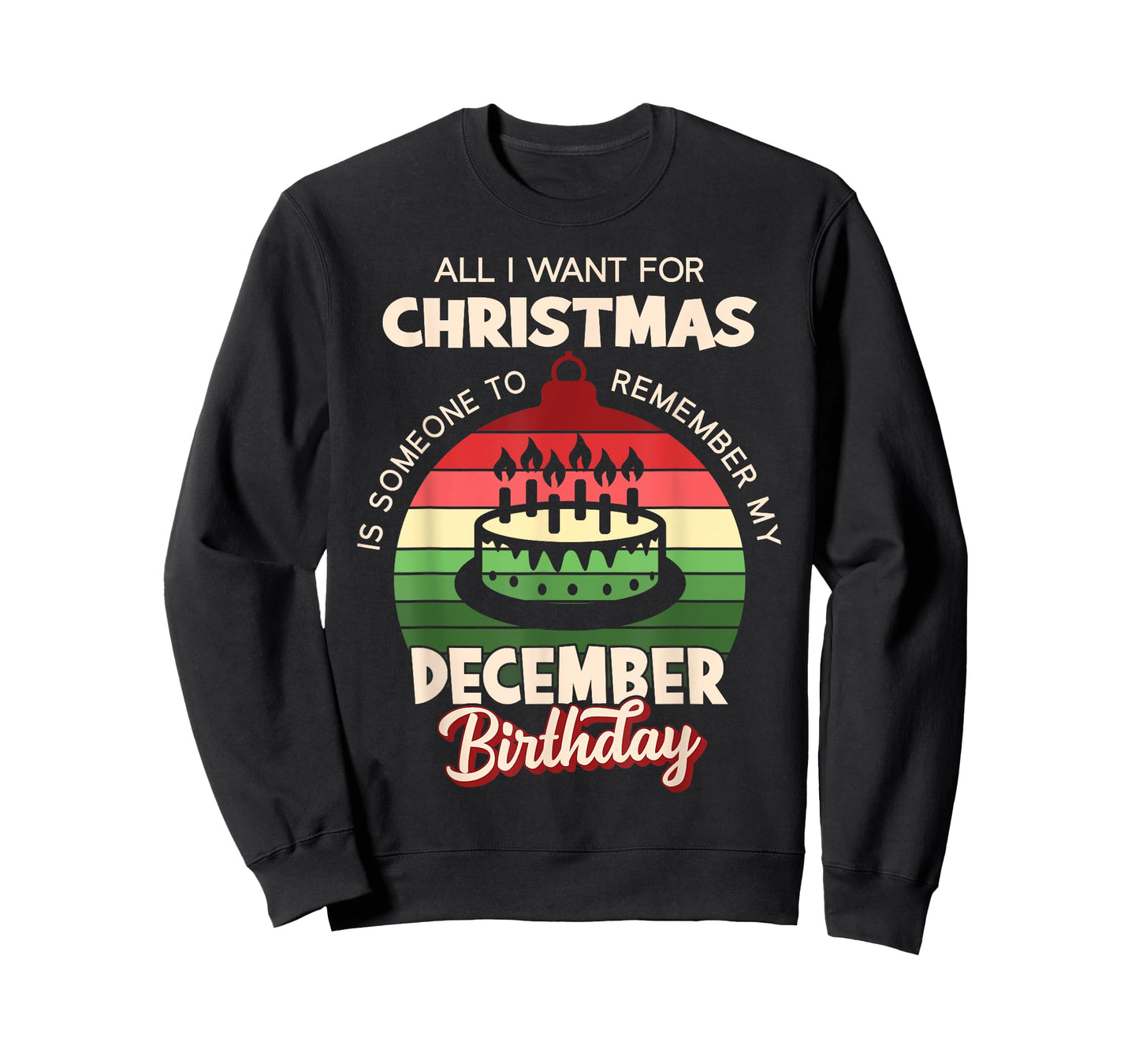 Birthmas December Christmas Birthday Shirt T-Shirt