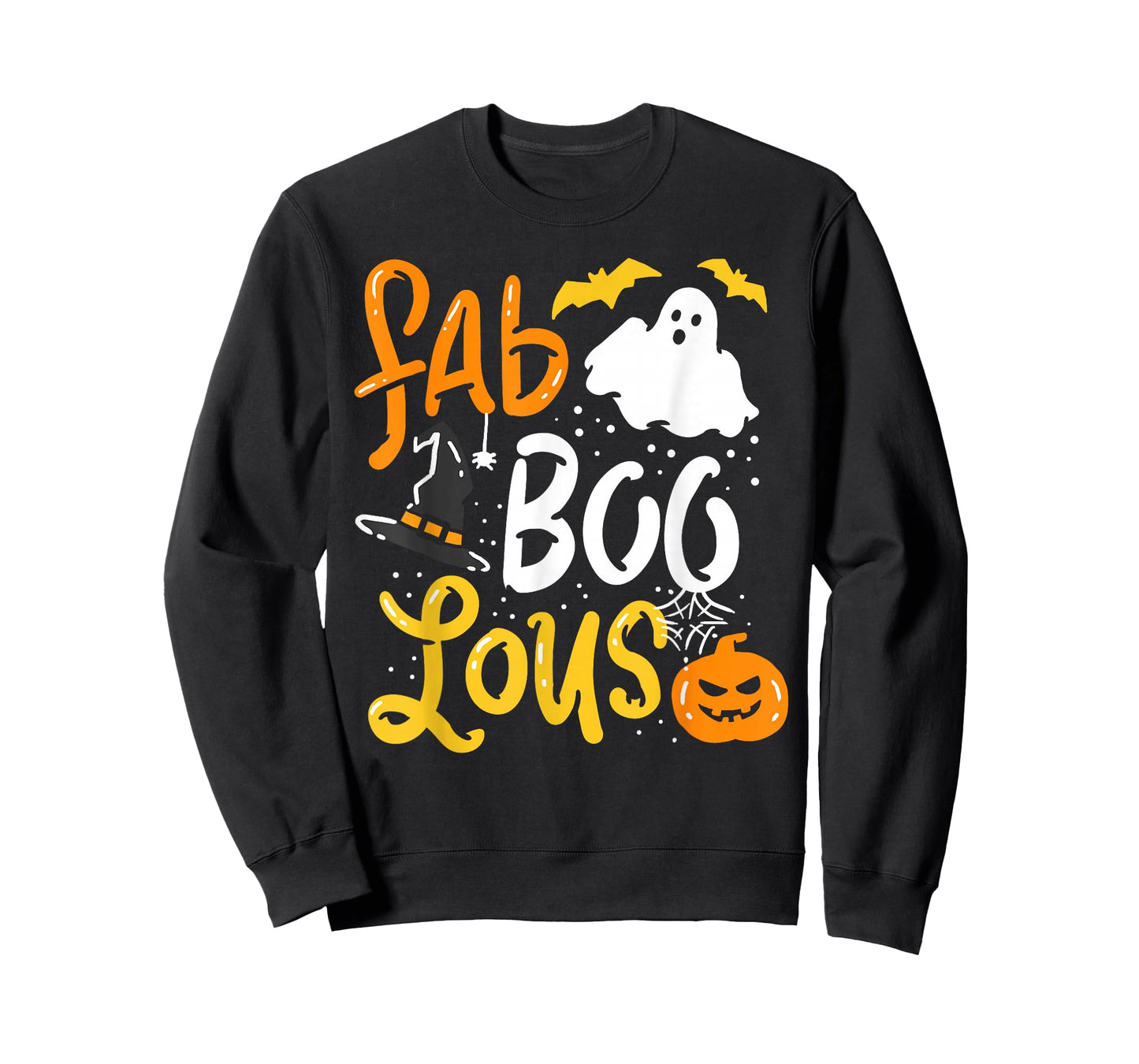 Halloween Shirt Fab Boo Lous T-Shirt Trick Or Treats Tshirt T-Shirt