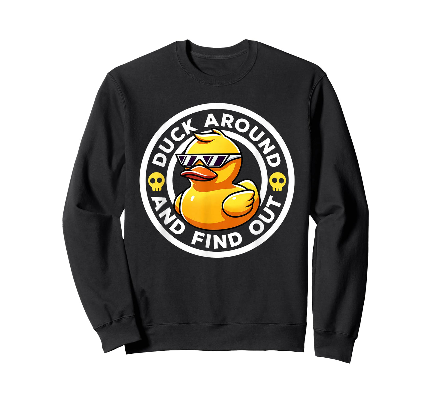 Duck Around And Find Out I Love Duck Lover Funny Rubber Duck T-Shirt