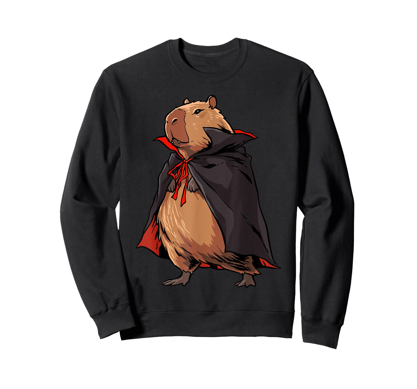 Capybara Shirt Halloween Capybara Vampire Vampybara Rodent T-Shirt