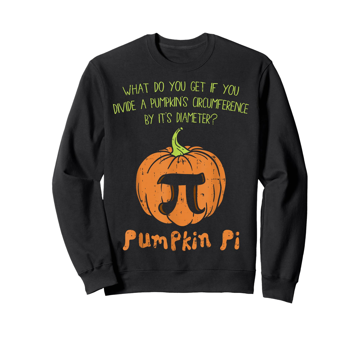 Pumpkin Pie Math Shirt Funny Halloween Thanksgiving Pi Day T-Shirt