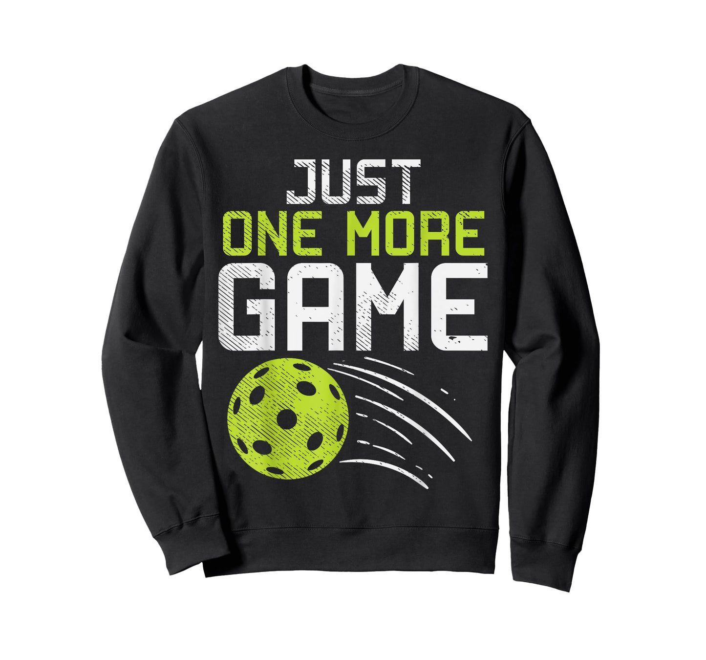 Just One More Game Pickleball Funny Pickle Ball Player Gift T-Shirt
