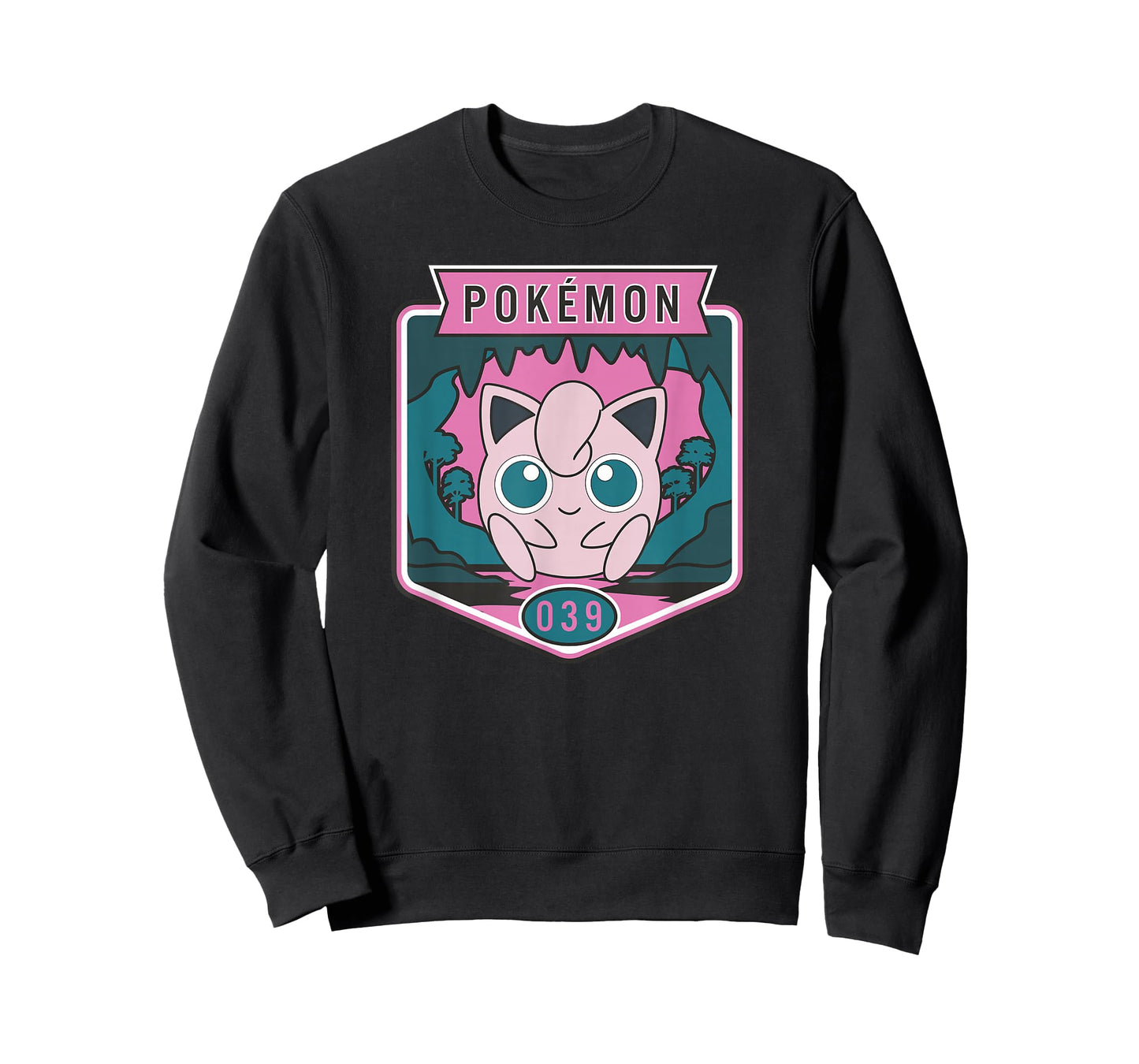 Pokémon 039 Jigglypuff Outdoor Adventures Forest Park Badge T-Shirt