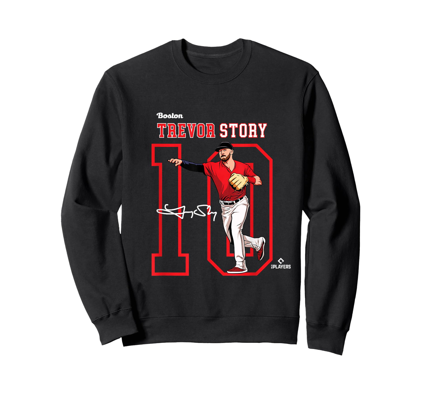 Trevor Story | Boston Baseball Players | MLBTSY3004 T-Shirt