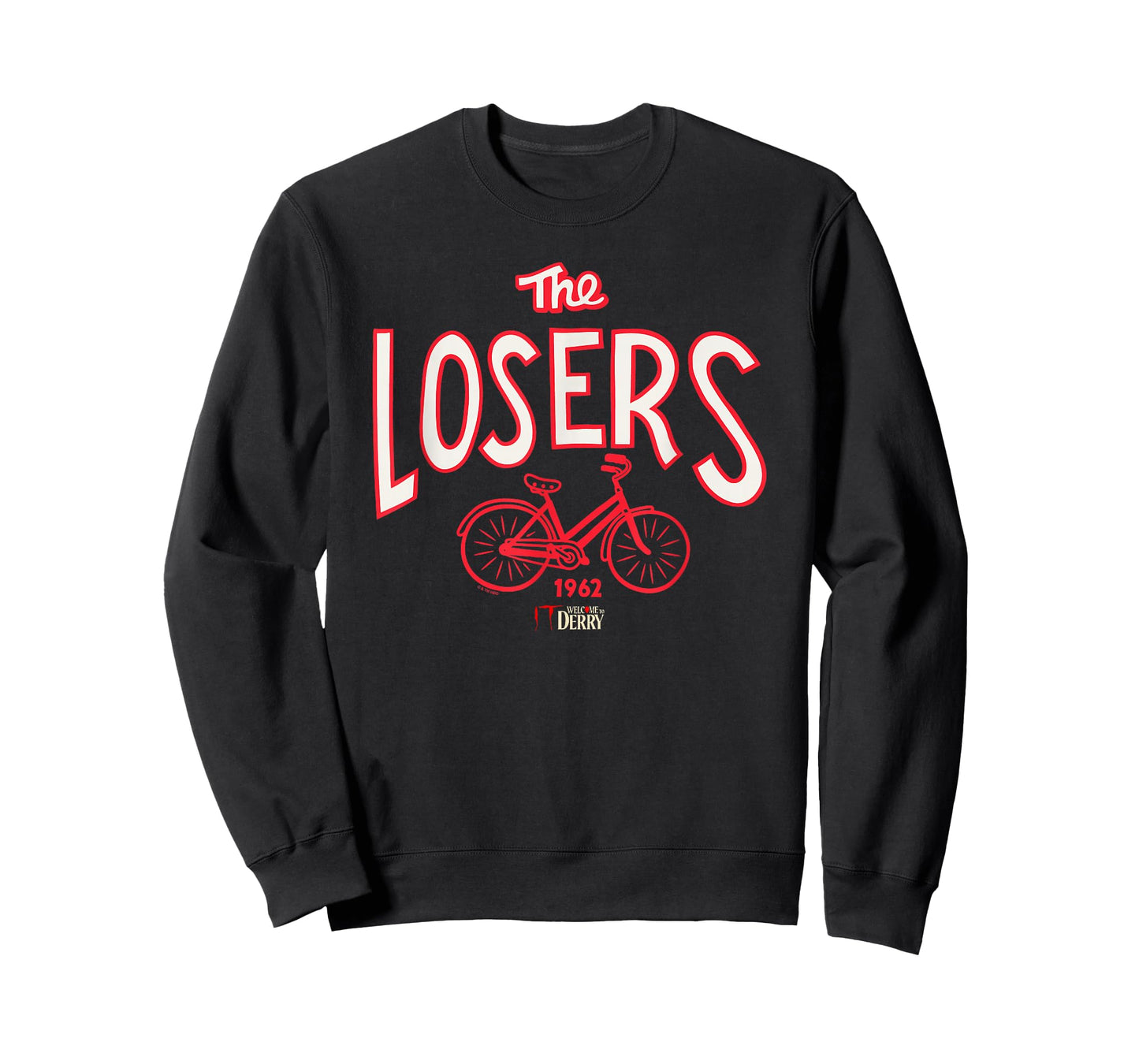 Welcome to Derry The Losers 1962 Red Bicycle Silhouette T-Shirt