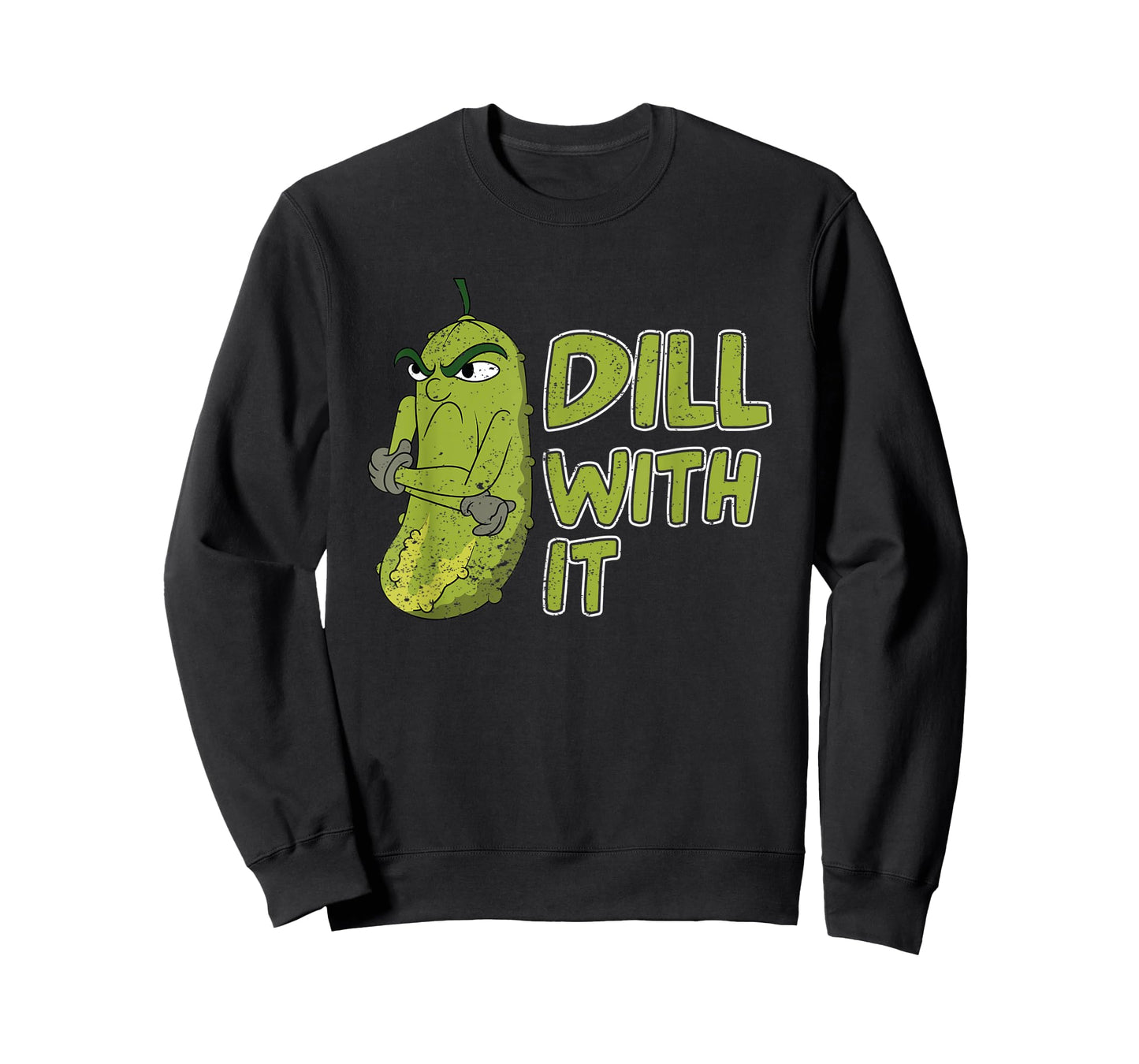 Funny Cucumber Dill With It Veggie Lover Vegetable Pickle T-Shirt