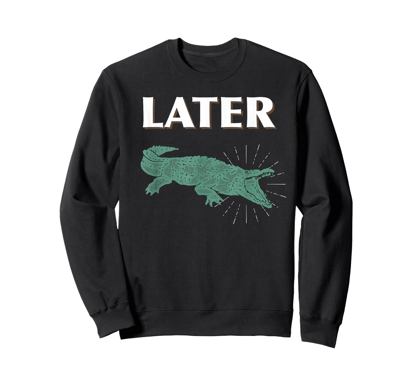 Later Alligator T-Shirt For Kids, Men, and Women T-Shirt