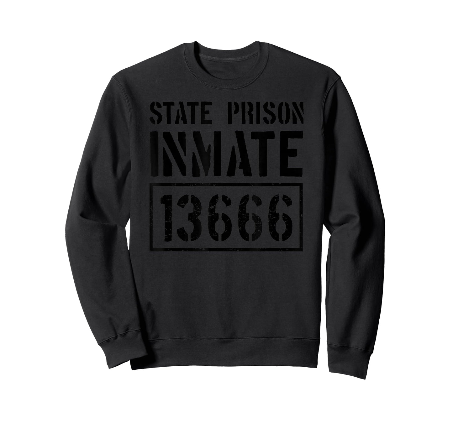 State Prison Inmate Funny Jail Halloween Costume T-Shirt
